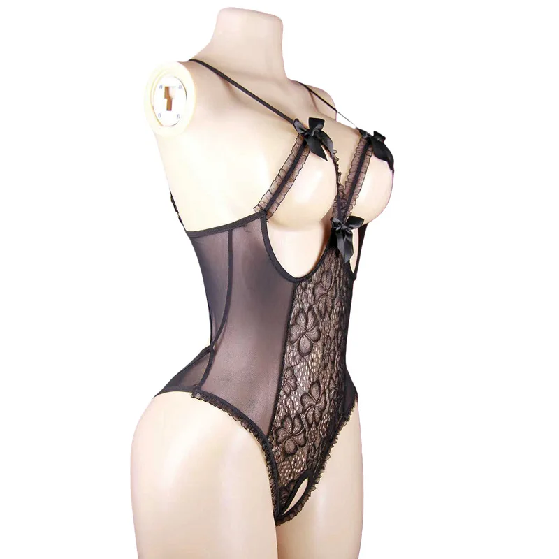 Female Sexy Lingerie Mesh Lace Floral Print Bra Set Crotchless Bodysuits for Plus Size Women Open Bra Underwear
Female Sexy Lingerie Mesh Lace Floral Print Bra Set Crotchless Bodysuits for Plus Size Women Open Bra Underwear