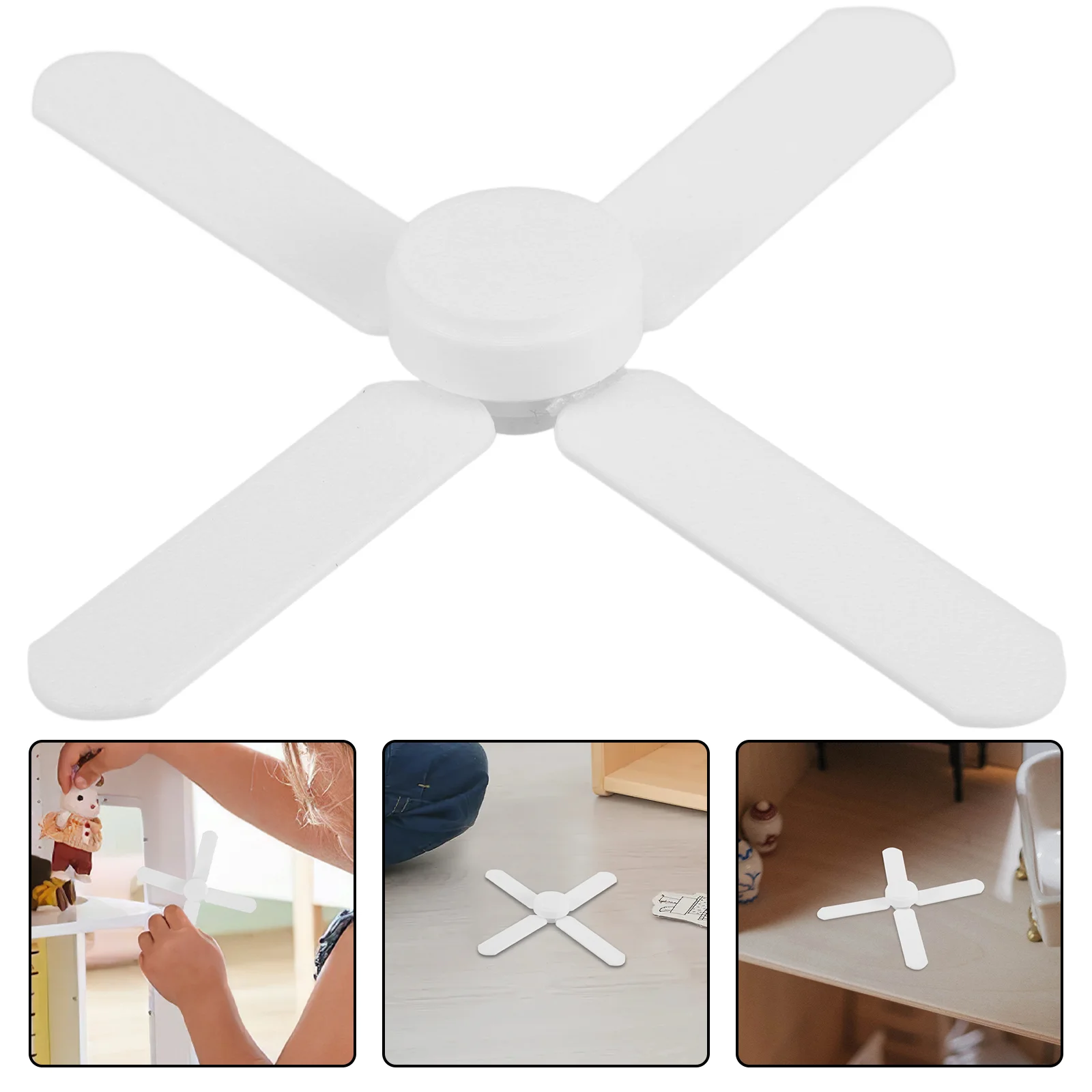 Mini Ceiling Fan Model Small Portable Miniature Furniture Electric Plastic Toy House
Mini Ceiling Fan Model Small Portable Miniature Furniture Electric Plastic Toy House