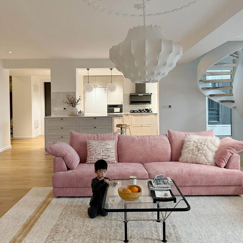 Modern Relaxing Living Room Sofas Minimalist Nordic Lounge Puffs Cloud Lazy Outdoor Sofa Cute Strawberry Divano Home Furniture
Modern Relaxing Living Room Sofas Minimalist Nordic Lounge Puffs Cloud Lazy Outdoor Sofa Cute Strawberry Divano Home Furniture