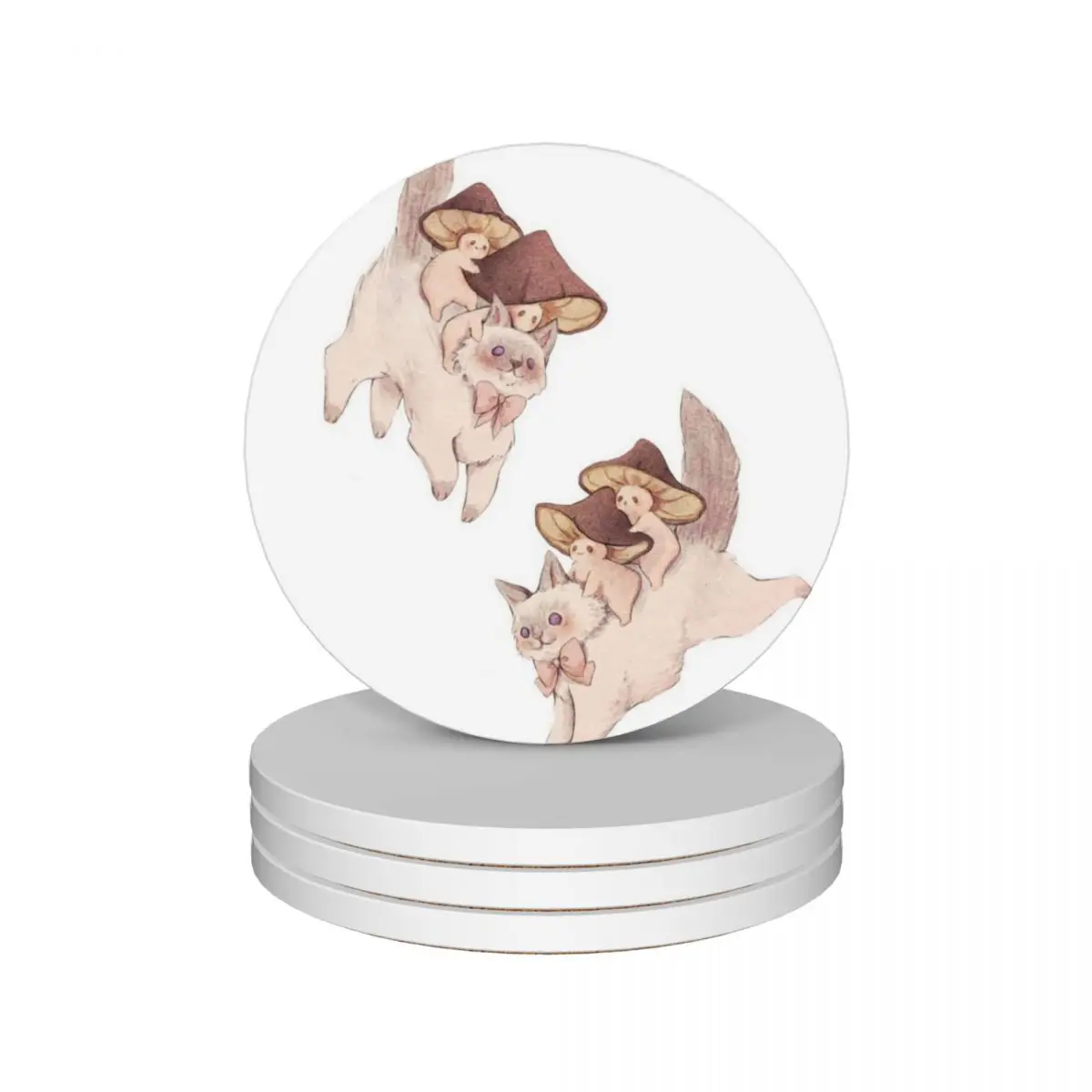 Starlit Cat Adventure - No background Ceramic Coasters (Set of 4) for coffee mugs personalize anti slip Coasters
Starlit Cat Adventure - No background Ceramic Coasters (Set of 4) for coffee mugs personalize anti slip Coasters
