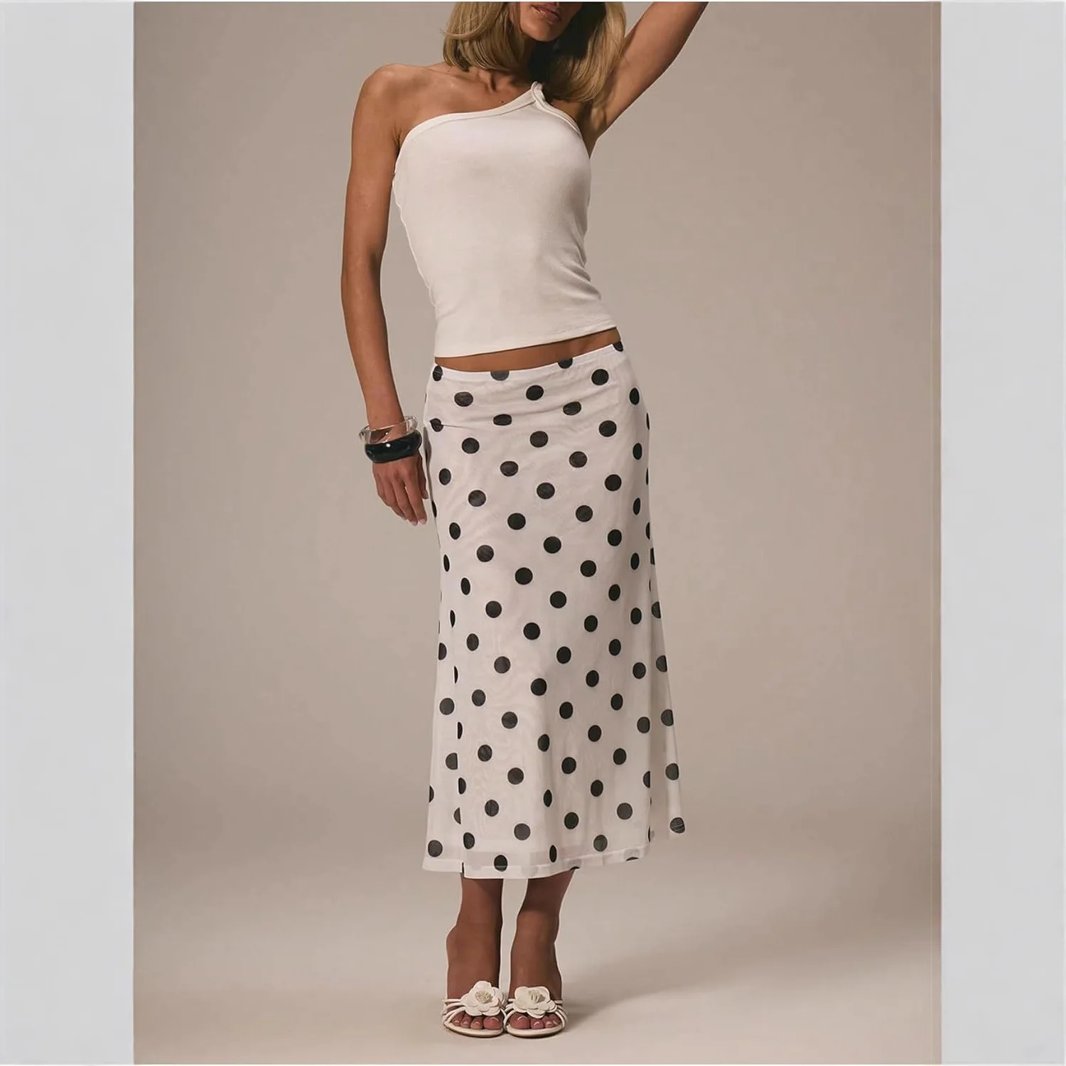 Polka Dot Print Skirts Women Hight Waist Trumpet Skirts Autumn Street Chic High Quality Elastic Waist Midi Skirt Female 2026
Polka Dot Print Skirts Women Hight Waist Trumpet Skirts Autumn Street Chic High Quality Elastic Waist Midi Skirt Female 2026