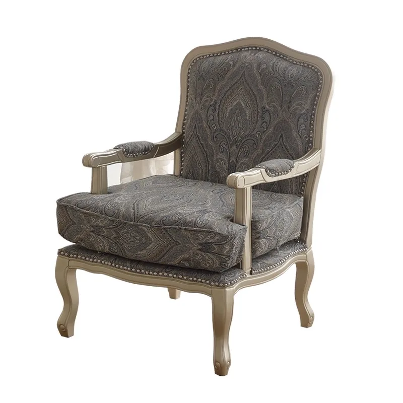 Y American style luxury solid wood sofa chair, living room balcony leisure chair, soft bag fabric tiger chair
Y American style luxury solid wood sofa chair, living room balcony leisure chair, soft bag fabric tiger chair