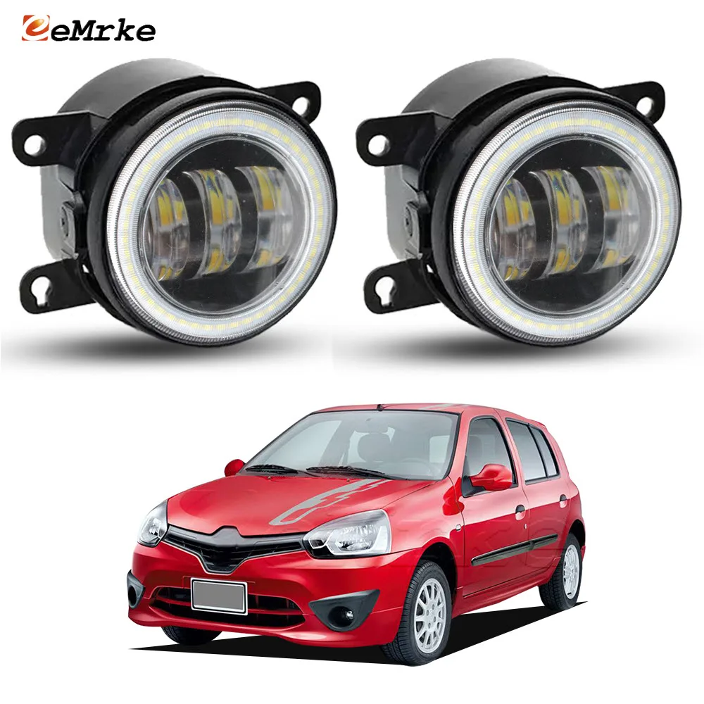 LED Lens Fog Lights for Renault Clio Mercosur 2012 2013 2014 2015 Angel Eyes DRL Ring Car Fog Daytime Running Lamp Accessories
LED Lens Fog Lights for Renault Clio Mercosur 2012 2013 2014 2015 Angel Eyes DRL Ring Car Fog Daytime Running Lamp Accessories