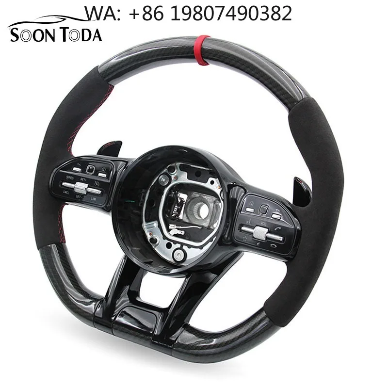 Heated Carbon Wrapped Sport Steering Wheel Leather Composite Custom Refit Accessory Fit Multi-gen Popular Compact Sport Auto Cha
Heated Carbon Wrapped Sport Steering Wheel Leather Composite Custom Refit Accessory Fit Multi-gen Popular Compact Sport Auto Cha