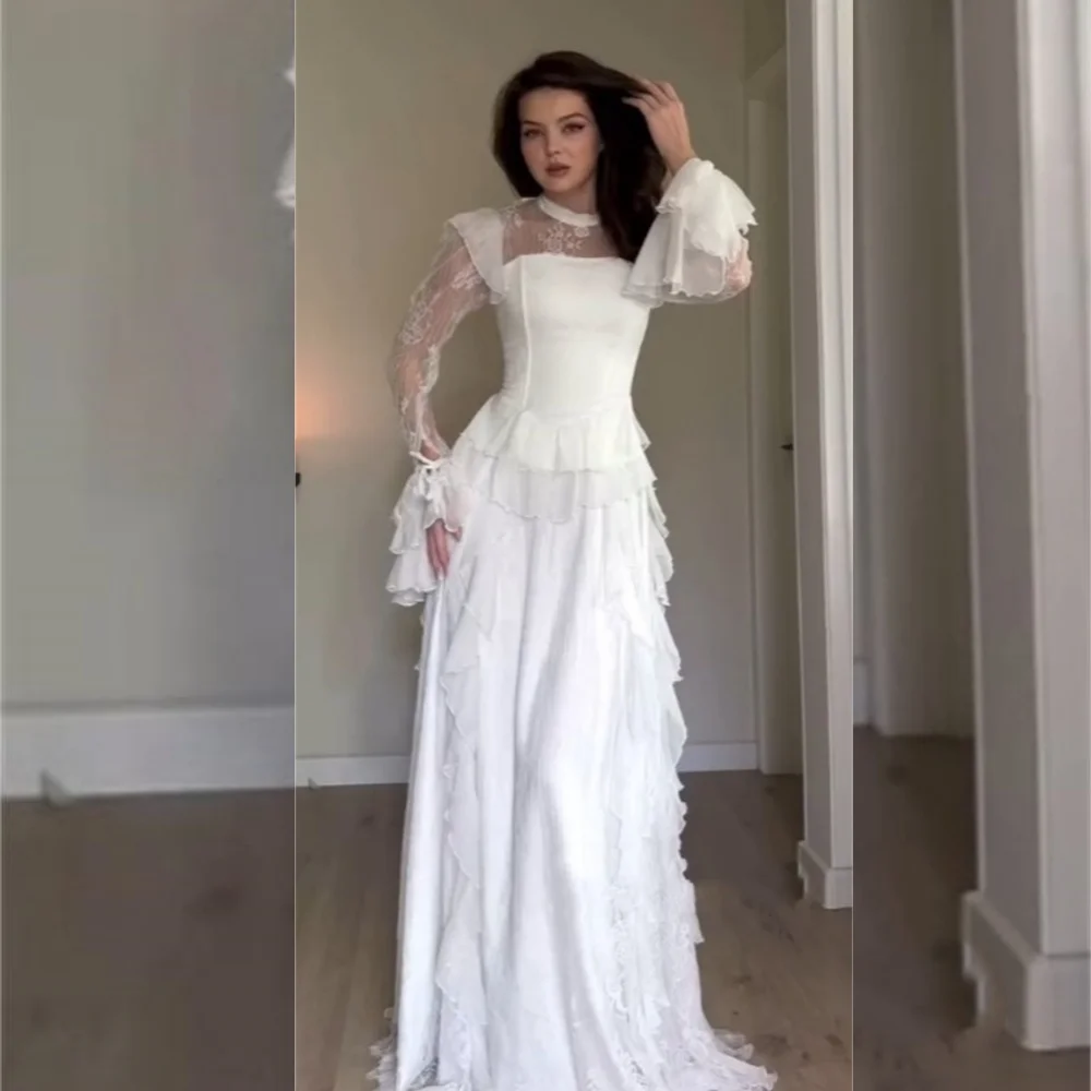 Customized High Quality Jersey Pleat A-line High Collar Long Dresses Bespoke Occasion Modern Style Casual
Customized High Quality Jersey Pleat A-line High Collar Long Dresses Bespoke Occasion Modern Style Casual