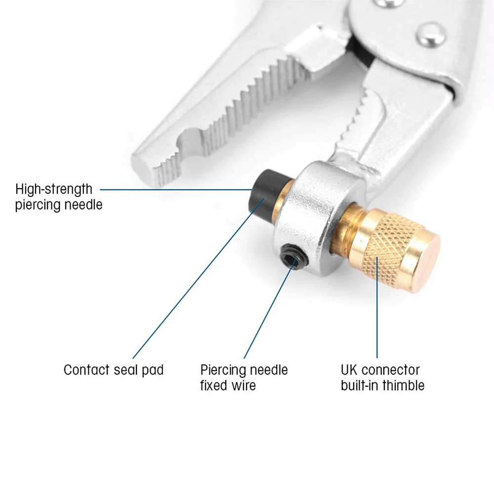 【NEW】Refrigerant Recovery Pliers Refrigeration Tube Locking Tool 1/4In SAE Interface Locking Plier Home Accessories
【NEW】Refrigerant Recovery Pliers Refrigeration Tube Locking Tool 1/4In SAE Interface Locking Plier Home Accessories
