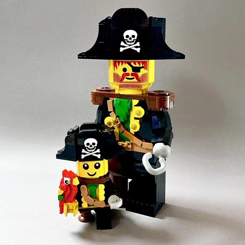 298pcs MOC A Piratebaby Tribute Piratesed Model Building Toy Blocks Architecture Assemble Creative Christmas Gifts Brick Kids
298pcs MOC A Piratebaby Tribute Piratesed Model Building Toy Blocks Architecture Assemble Creative Christmas Gifts Brick Kids