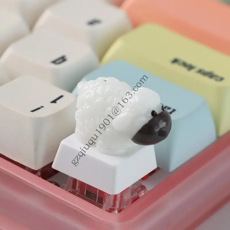Creative 3D -смола Lamb добавляет личность к механическим клавиатурам 2x2,09 см 066A
Creative 3D -смола Lamb добавляет личность к механическим клавиатурам 2x2,09 см 066A