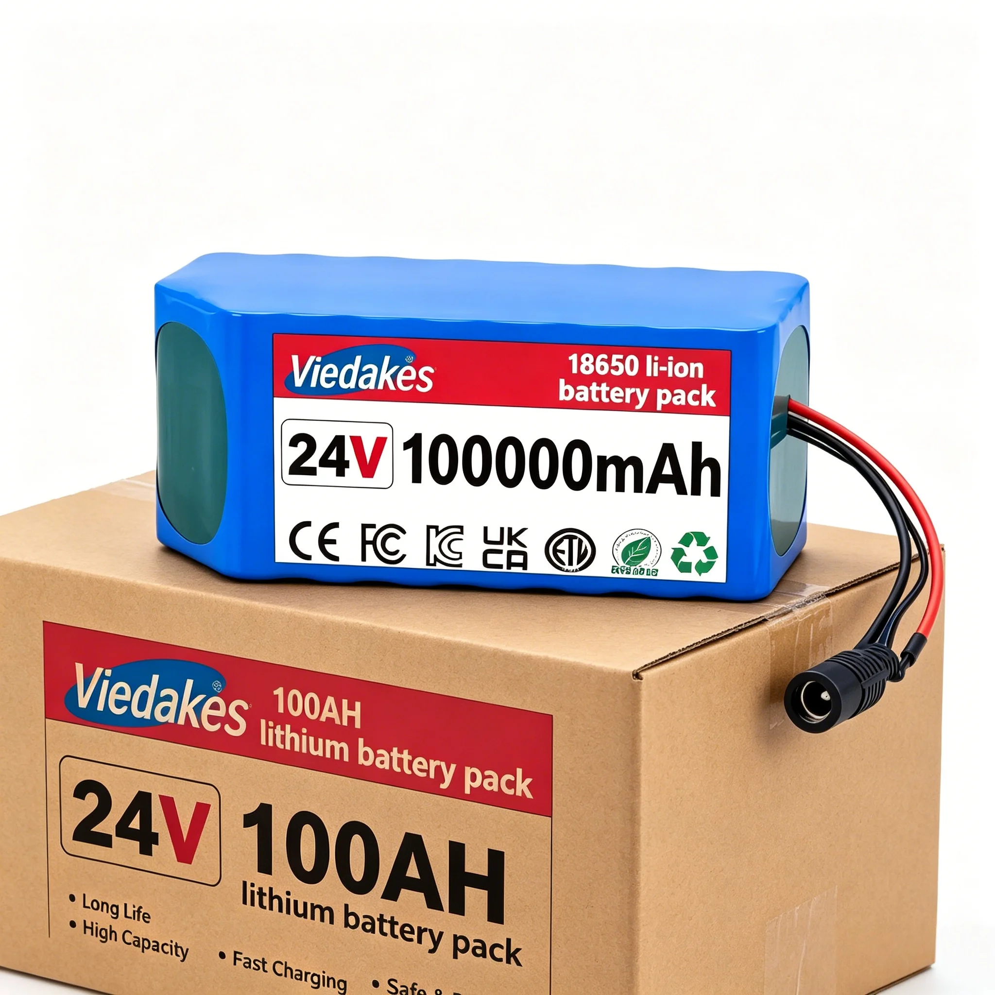 7S3P 21700 Li-ion Rechargeable Battery Pack 24V 100Ah 100000mAh BMS Safe for Scooter Wheelchair E-Bike Solar System Tools️
7S3P 21700 Li-ion Rechargeable Battery Pack 24V 100Ah 100000mAh BMS Safe for Scooter Wheelchair E-Bike Solar System Tools️