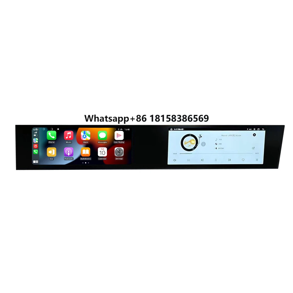Krando 24.6'' Dual Screen Car Radio for Porsche Cayenne 2010-2016 Car Multimedia Android System Support Carplay DSP 4G SIM
Krando 24.6'' Dual Screen Car Radio for Porsche Cayenne 2010-2016 Car Multimedia Android System Support Carplay DSP 4G SIM