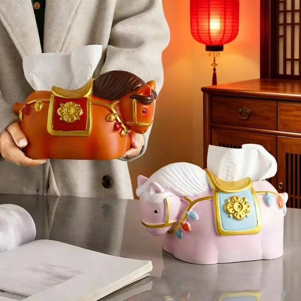 Figure Model Horse Year Tissue Box Decorative Horse Tissue Storage Box Anime Cartoon Zodiac Horse Model Children/
Figure Model Horse Year Tissue Box Decorative Horse Tissue Storage Box Anime Cartoon Zodiac Horse Model Children/