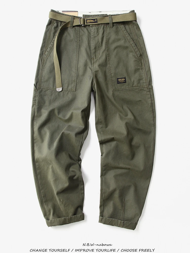 NBW Pure Cotton Thiened Fce Work Trousers Men's Loose Straight Leg Khaki Casual Harlan Long Trousers Breathable Comfortable
NBW Pure Cotton Thiened Fce Work Trousers Men's Loose Straight Leg Khaki Casual Harlan Long Trousers Breathable Comfortable
