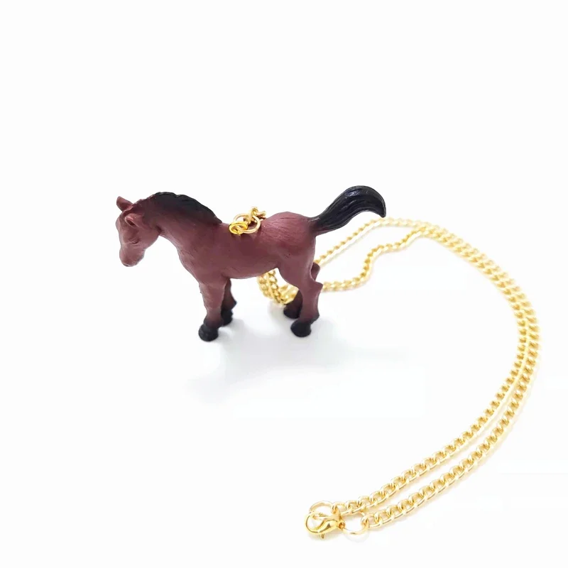 Cute Funny Resin Horse Pendant Necklace for Women Trendy Jewelry Fashion Accessories
Cute Funny Resin Horse Pendant Necklace for Women Trendy Jewelry Fashion Accessories