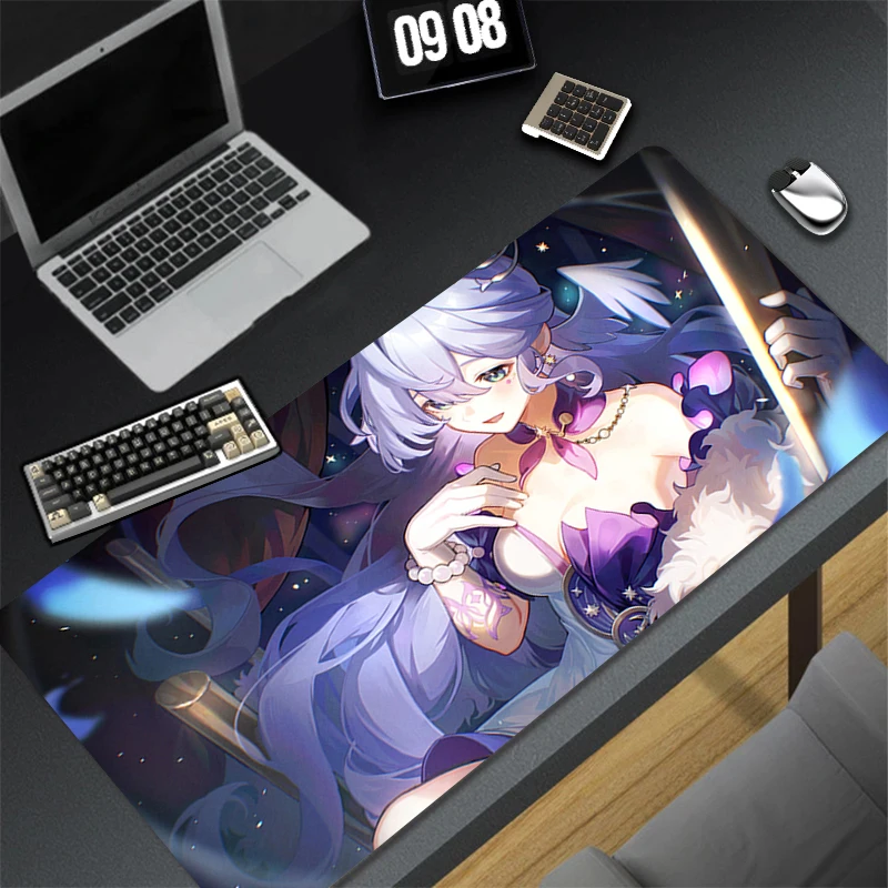 Rubber Anti Slip Kawaii Mouse Pad Luxury Gaming Accessories Cute Desk Mat Office Computer H-honkai Star Rail Robin HD Mousepad
Rubber Anti Slip Kawaii Mouse Pad Luxury Gaming Accessories Cute Desk Mat Office Computer H-honkai Star Rail Robin HD Mousepad