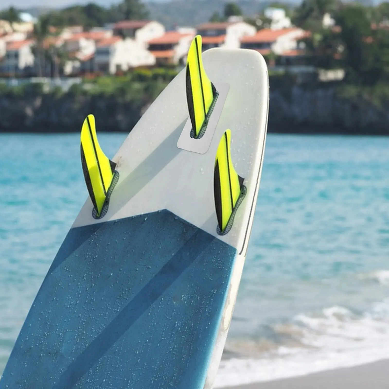 4Pcs Portable Fin Box Slot Patch for Paddleboard and Surfboard - Replaceable Fin Base Connector with High Visibility White
4Pcs Portable Fin Box Slot Patch for Paddleboard and Surfboard - Replaceable Fin Base Connector with High Visibility White