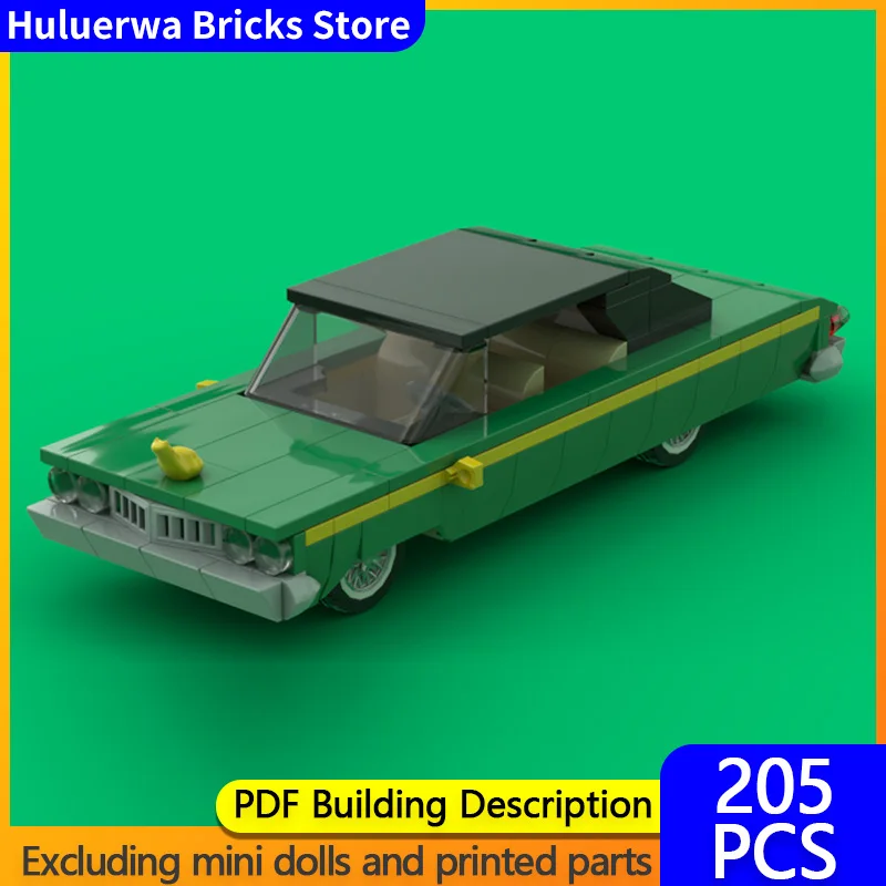 Модель скоростного гоночного автомобиля MOC, строительные кирпичи Impala 66, полноразмерный автомобиль Lowrider, модульная технология, детские праздничные подарки, игрушки, костюм
Модель скоростного гоночного автомобиля MOC, строительные кирпичи Impala 66, полноразмерный автомобиль Lowrider, модульная технология, детские праздничные подарки, игрушки, костюм