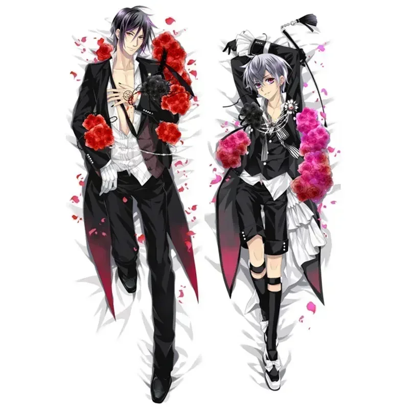 Anime Black Bulter pillow Covers Kuroshitsuji Dakimakura case Sexy girls 3D Double-sided Bedding Hugging Body pillowcase BB01A 
Anime Black Bulter pillow Covers Kuroshitsuji Dakimakura case Sexy girls 3D Double-sided Bedding Hugging Body pillowcase BB01A