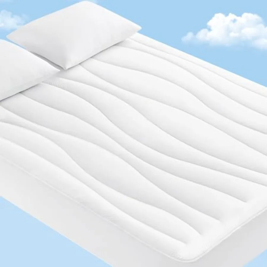 Cooling Mattress Pad Upgraded Arc-Chill® 3.0 + PCM Cooling Stay Cool All Night Breathable and Soft Deep Pocket 18" Washable Mat
Cooling Mattress Pad Upgraded Arc-Chill® 3.0 + PCM Cooling Stay Cool All Night Breathable and Soft Deep Pocket 18" Washable Mat