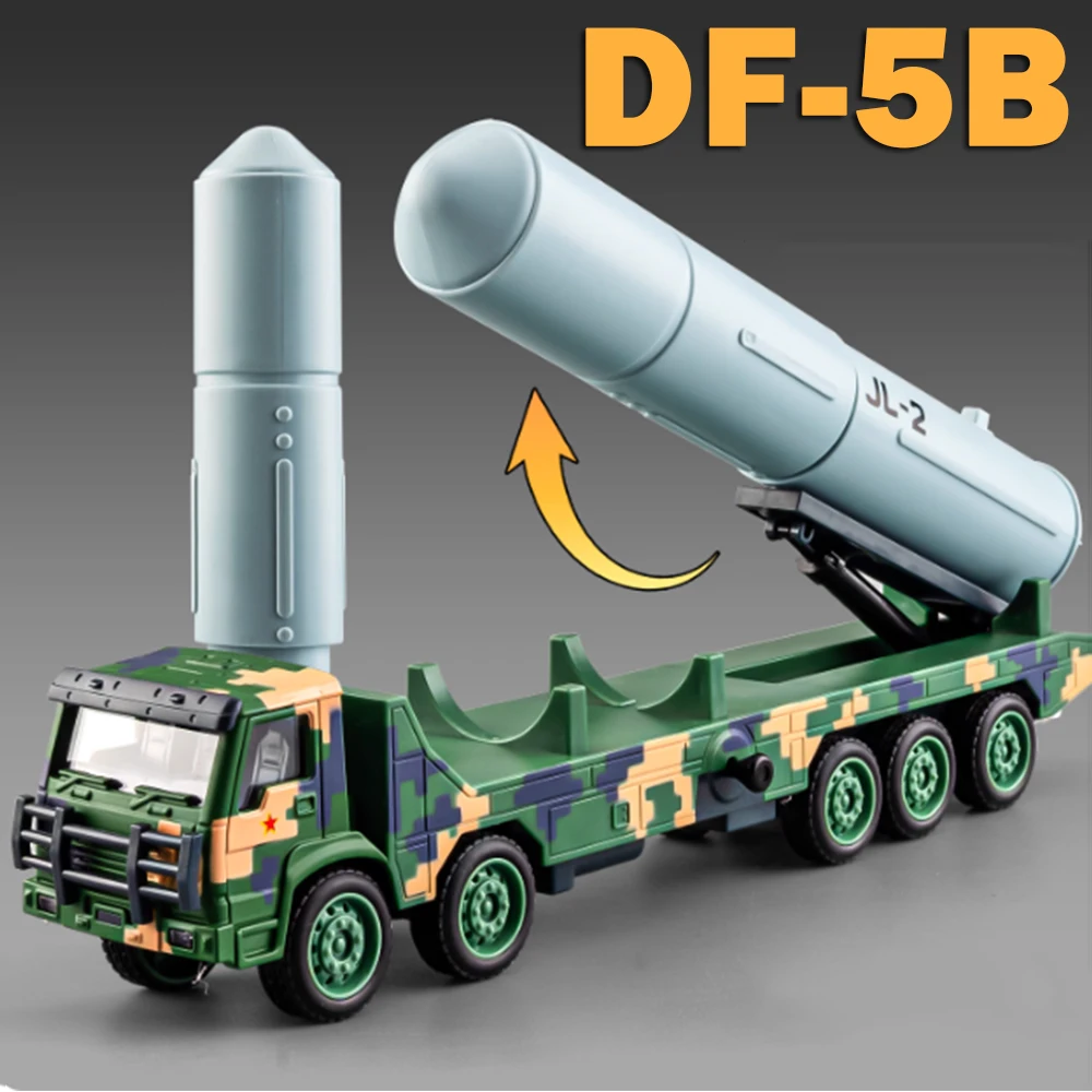 1:50 DF-5B DF-41 JL-2 Военная ракетная машина, литая под давлением модель, игрушки из сплава, колесо автомобиля, раздвижной звук, свет, детский рождественский подарок
1:50 DF-5B DF-41 JL-2 Военная ракетная машина, литая под давлением модель, игрушки из сплава, колесо автомобиля, раздвижной звук, свет, детский рождественский подарок