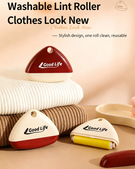 Reusable Washable Sticky Lint Roller Portable Pet Hair Remover Roller For Clothes Sofa Office Travel
Reusable Washable Sticky Lint Roller Portable Pet Hair Remover Roller For Clothes Sofa Office Travel