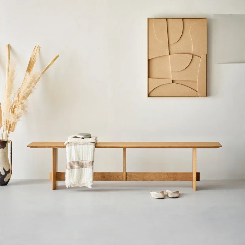 Скамейка Furukawa из цельного дерева, современный минималистичный обеденный стул, скамейка для обуви в японском стиле в стиле ретро
Скамейка Furukawa из цельного дерева, современный минималистичный обеденный стул, скамейка для обуви в японском стиле в стиле ретро