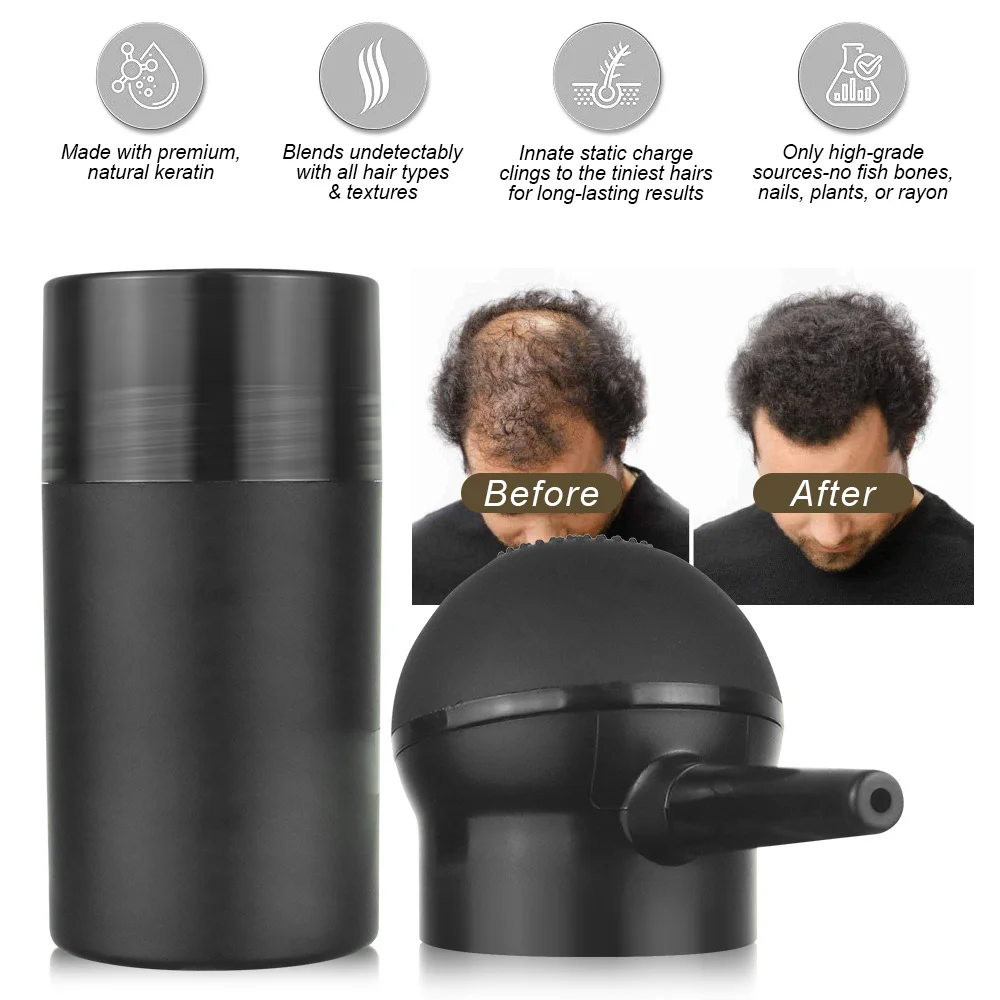 12g-Hair Fibers Set Regrowth Powders Hair Building Fiber Natural Keratin Styling Powder Optimizer Dense Hair Growth
12g-Hair Fibers Set Regrowth Powders Hair Building Fiber Natural Keratin Styling Powder Optimizer Dense Hair Growth