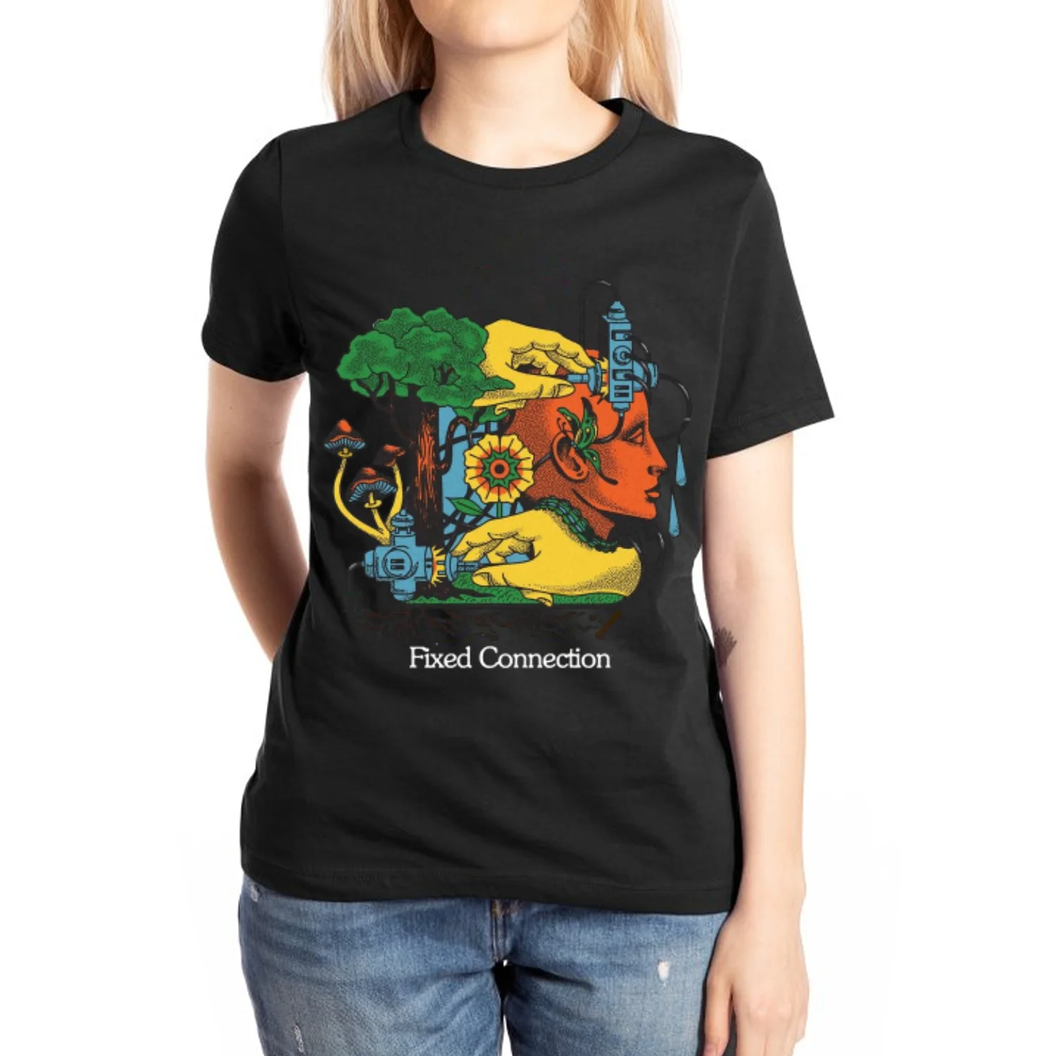 Botanical Floral Print Women's Cotton T-Shirt 100% Pure Cotton Loose Oversized Tees Unisex Casual Funny Short Sleeve Men
Botanical Floral Print Women's Cotton T-Shirt 100% Pure Cotton Loose Oversized Tees Unisex Casual Funny Short Sleeve Men