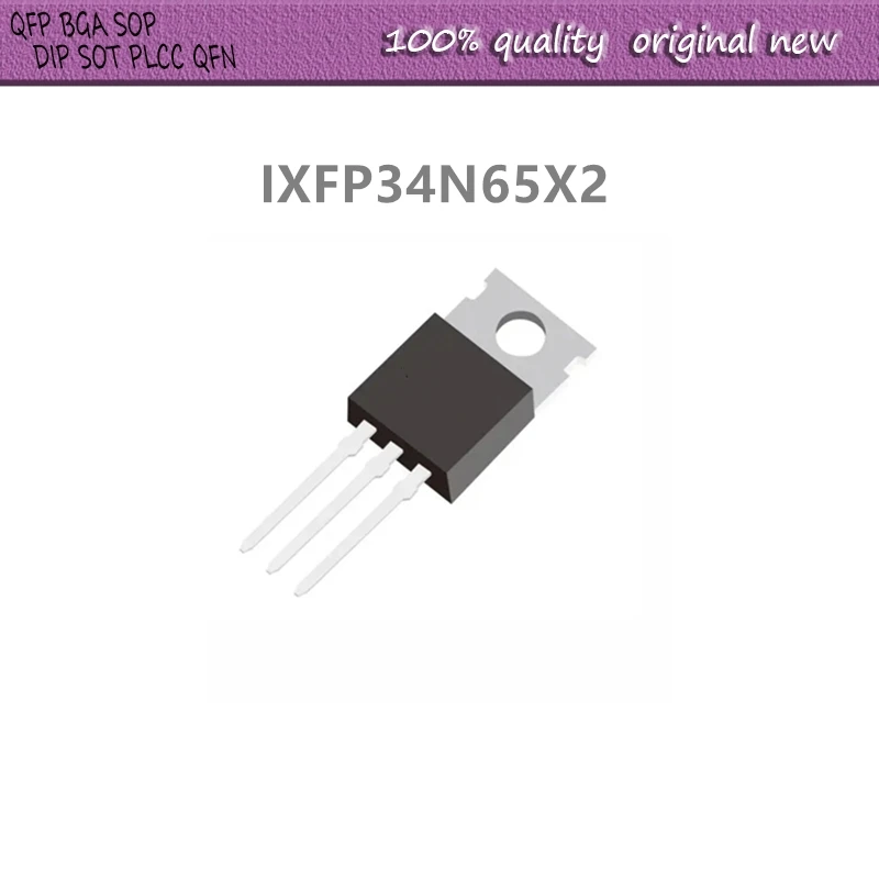 10 шт./лот IXFP34N65X2 IXFP34N65 TO-220
10 шт./лот IXFP34N65X2 IXFP34N65 TO-220