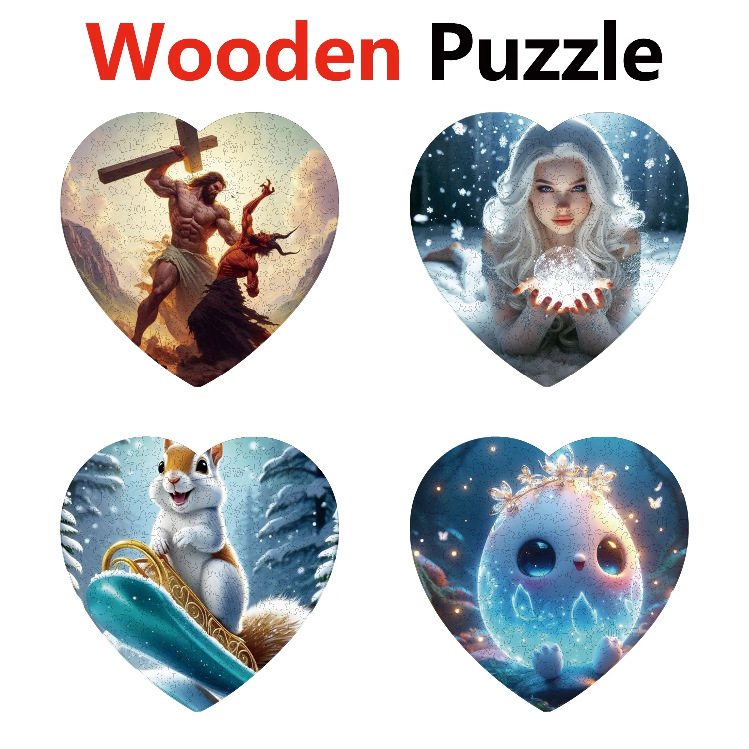 XIN Princess Squirrel Egg Animal Puzzles Unique Shape High Quality Jigsaw Puzzle Wooden Puzzle Best Gift For Child
XIN Princess Squirrel Egg Animal Puzzles Unique Shape High Quality Jigsaw Puzzle Wooden Puzzle Best Gift For Child