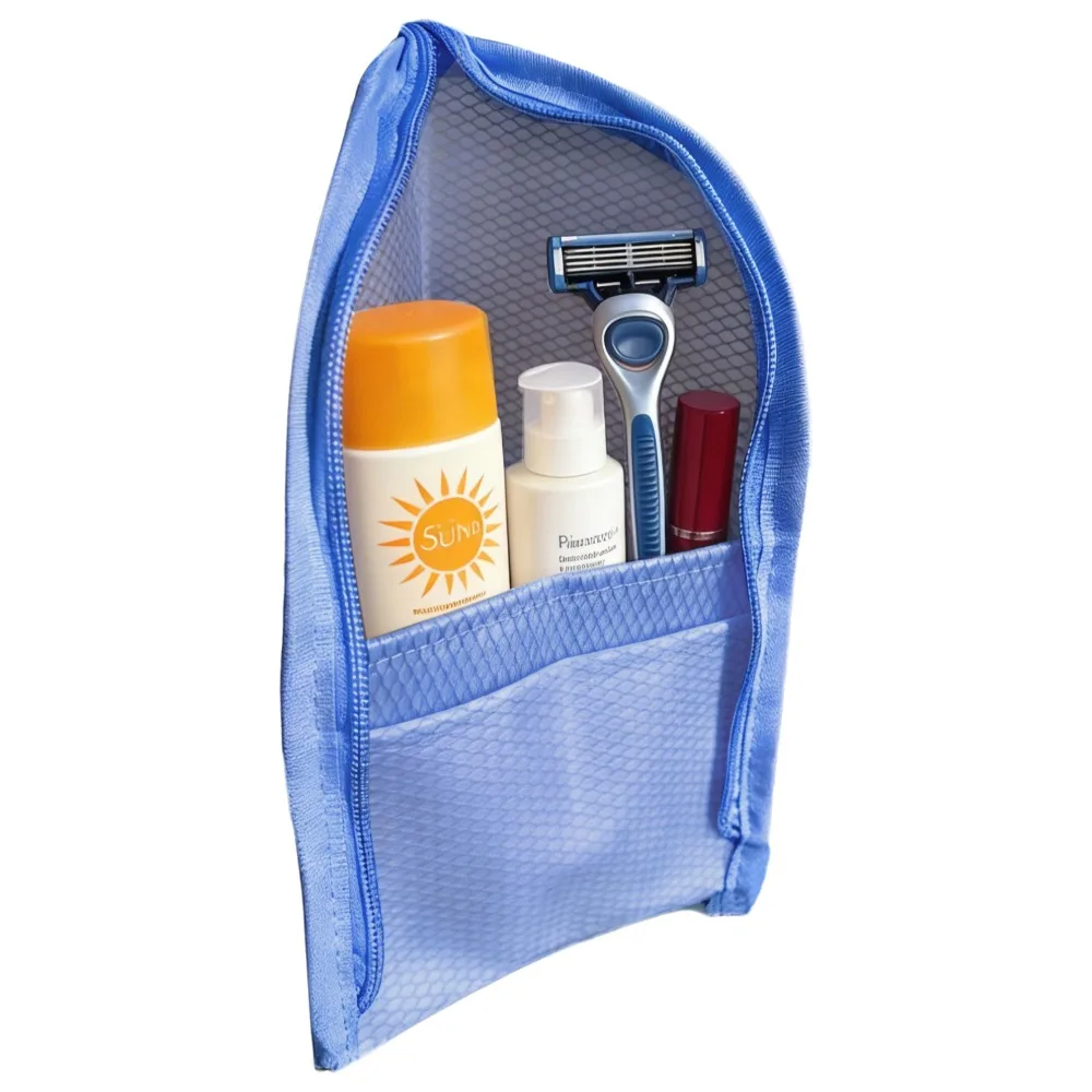 Large Capacity PVC Cosmetic Bag Waterproof Space Saving Toothbrush Toiletry Pouch Zipper Closure Stand Up Portable Beauty Case
Large Capacity PVC Cosmetic Bag Waterproof Space Saving Toothbrush Toiletry Pouch Zipper Closure Stand Up Portable Beauty Case