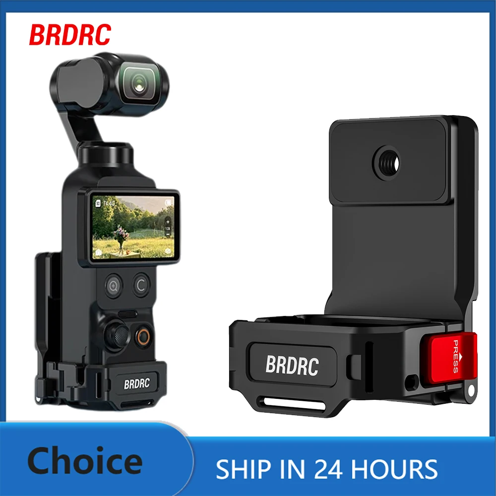 BRDRC Magnetic Mount Metal Cage for DJI OSMO Pocket 4 Accessories Extension Bracket Adapter Aluminum Alloy Protective Case
BRDRC Magnetic Mount Metal Cage for DJI OSMO Pocket 4 Accessories Extension Bracket Adapter Aluminum Alloy Protective Case 