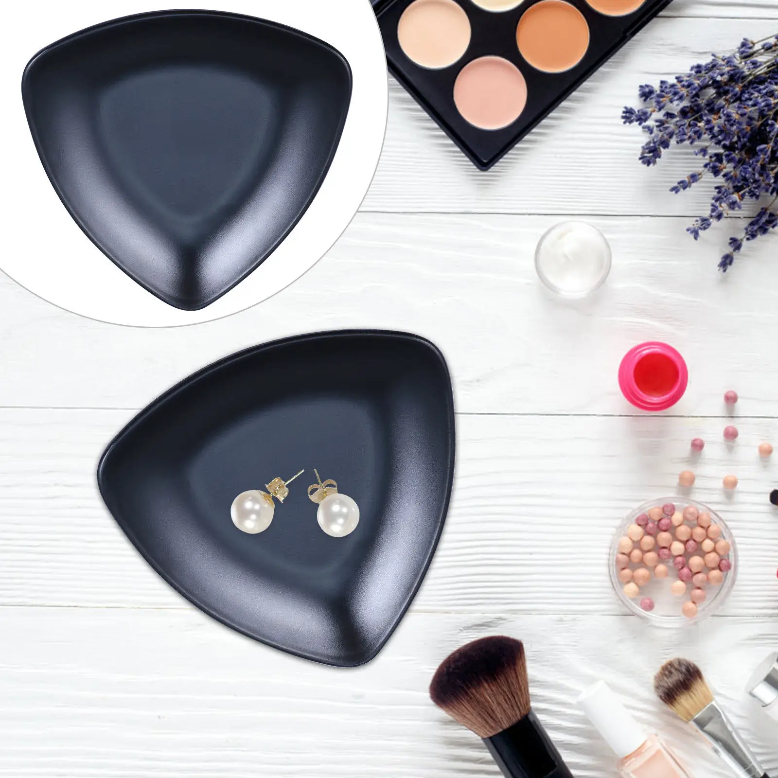 1pc Jewelry Ring Tray Large Capacity Ceramic Storage Holder For Women Desktop Makeup Accessories Organizer Gift Case
1pc Jewelry Ring Tray Large Capacity Ceramic Storage Holder For Women Desktop Makeup Accessories Organizer Gift Case