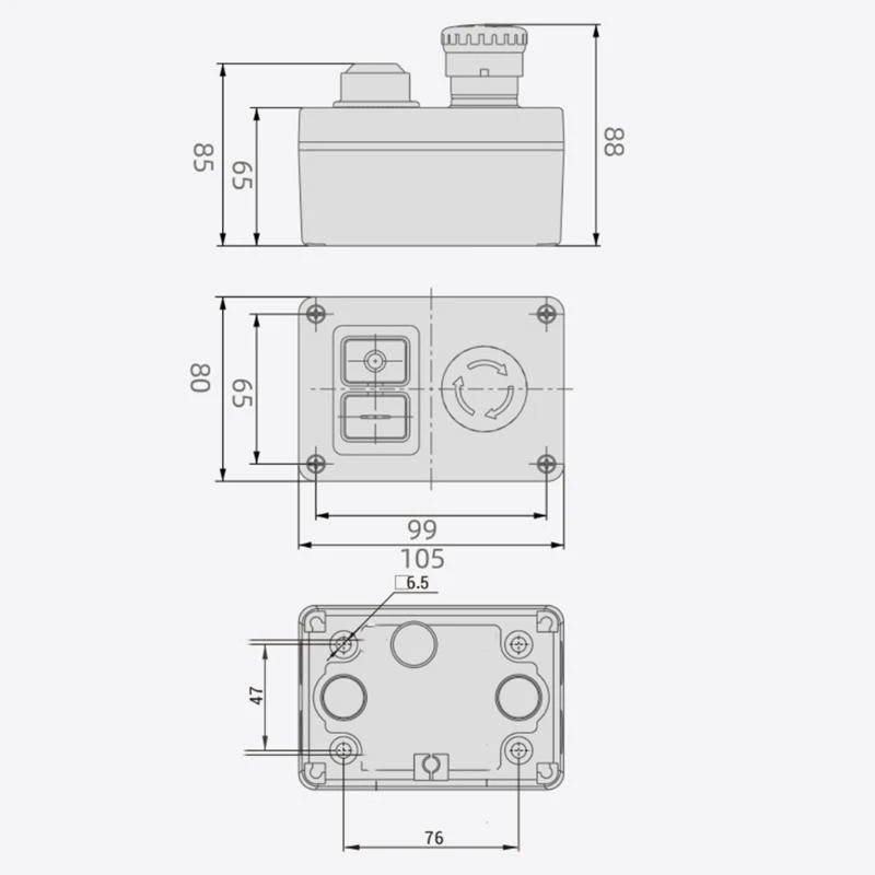 Workshop Safety Electromagnetic Switches 250V 16A with Under voltages Protections 601C
Workshop Safety Electromagnetic Switches 250V 16A with Under voltages Protections 601C