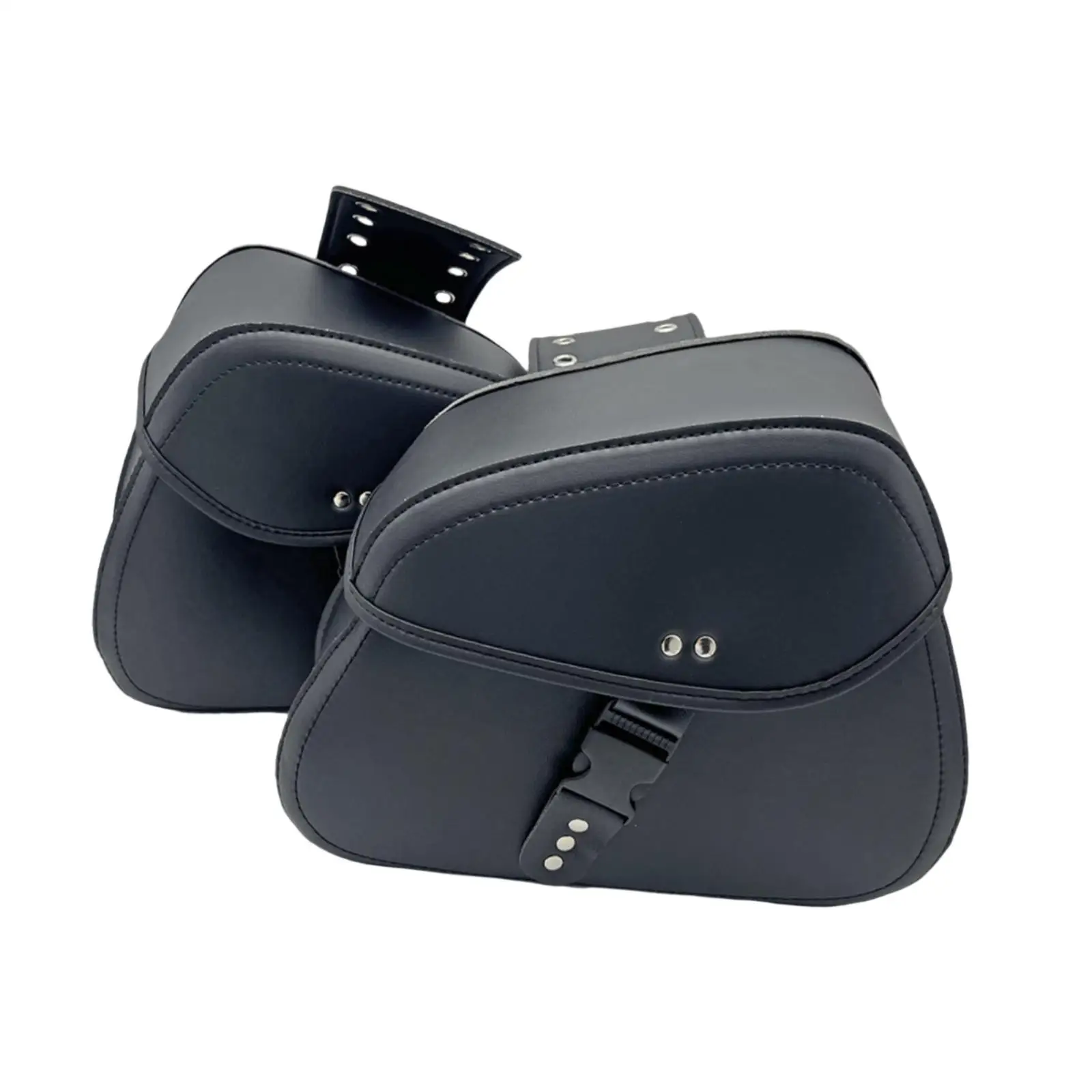 2x Generic Motorcycle Saddle Bag Waterproof Black PU Leather Motorcycle Tool Bag
2x Generic Motorcycle Saddle Bag Waterproof Black PU Leather Motorcycle Tool Bag