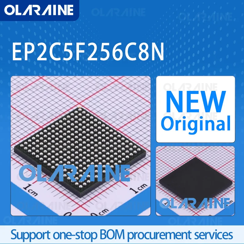 1Pcs EP2C5F256C8N FBGA-256 original 100% new ic chip FPGA - Field Programmable Gate Array 4608 LE 158 I/O Voltage -1.25 V
1Pcs EP2C5F256C8N FBGA-256 original 100% new ic chip FPGA - Field Programmable Gate Array 4608 LE 158 I/O Voltage -1.25 V