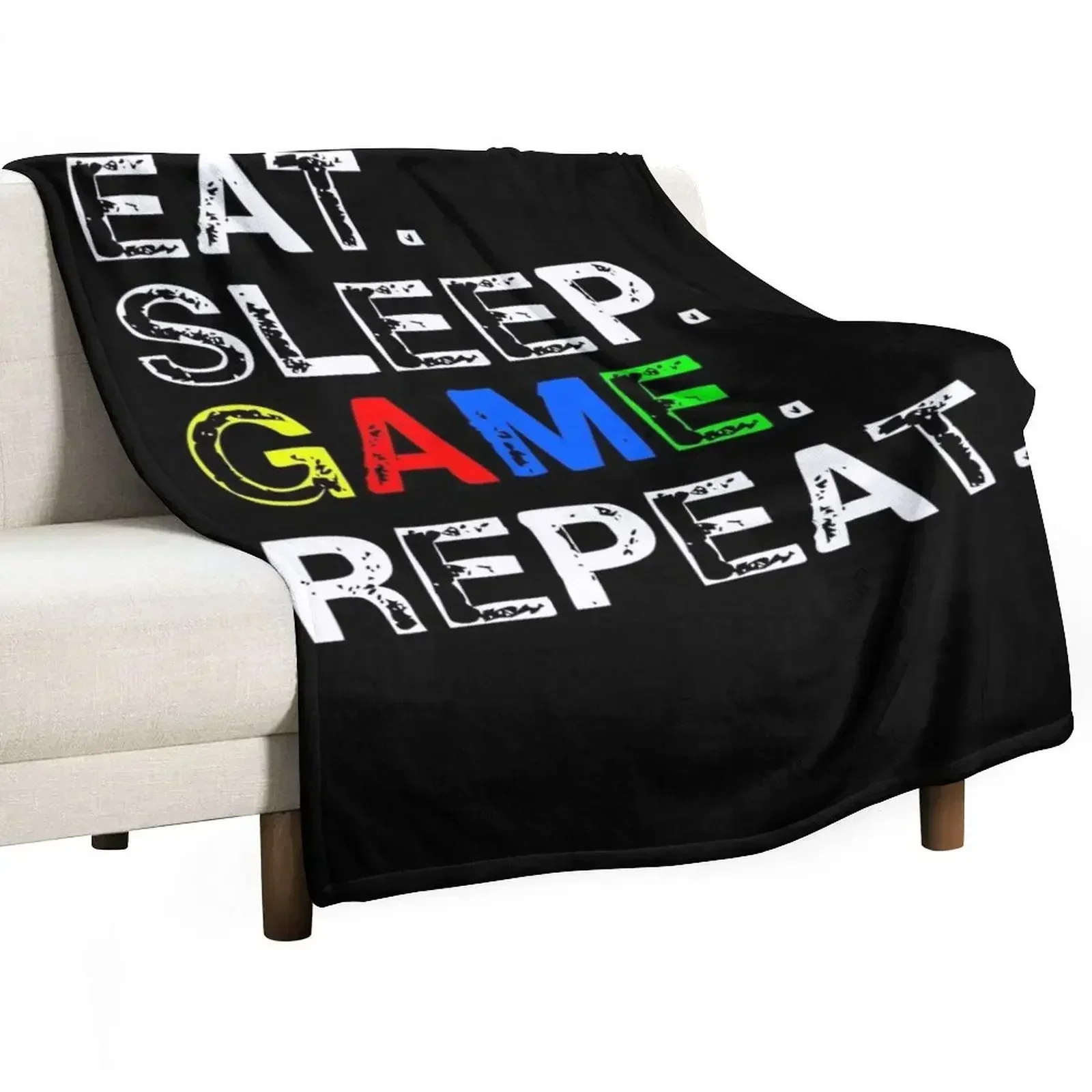 Eat, Sleep, Game, Repeat Throw Blanket Blankets For Sofas Bed Fashionable Decorative Throw Blankets
Eat, Sleep, Game, Repeat Throw Blanket Blankets For Sofas Bed Fashionable Decorative Throw Blankets