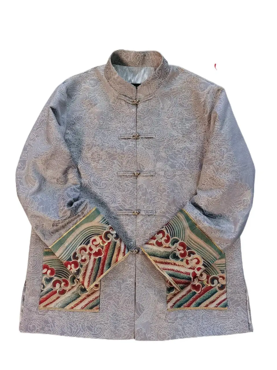 Design Retro Buckle Traditional Chinese Tang Costume Carp Jacquard Embroidery Men's and Women's Coats
Design Retro Buckle Traditional Chinese Tang Costume Carp Jacquard Embroidery Men's and Women's Coats