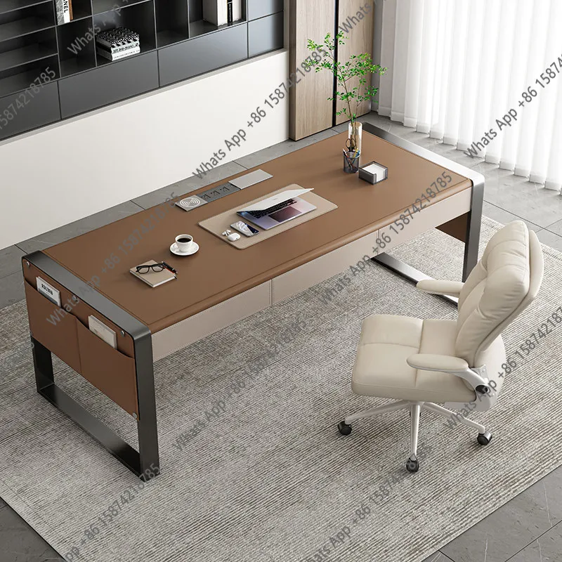 C Modern Light Luxury Saddle Leather Room Desks Computer Desk Room Offices Office Desks And Workstations Study Table
C Modern Light Luxury Saddle Leather Room Desks Computer Desk Room Offices Office Desks And Workstations Study Table