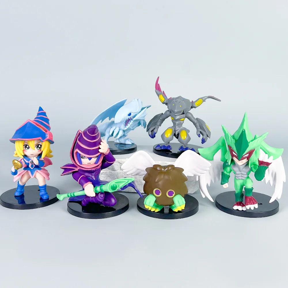 6 шт. аниме Yu-Gi-Oh Blue-Eyes, статуя белого дракона, модель Q, фигурка, модель из ПВХ, игрушка, коллекционное украшение, подарок для рабочего стола
6 шт. аниме Yu-Gi-Oh Blue-Eyes, статуя белого дракона, модель Q, фигурка, модель из ПВХ, игрушка, коллекционное украшение, подарок для рабочего стола