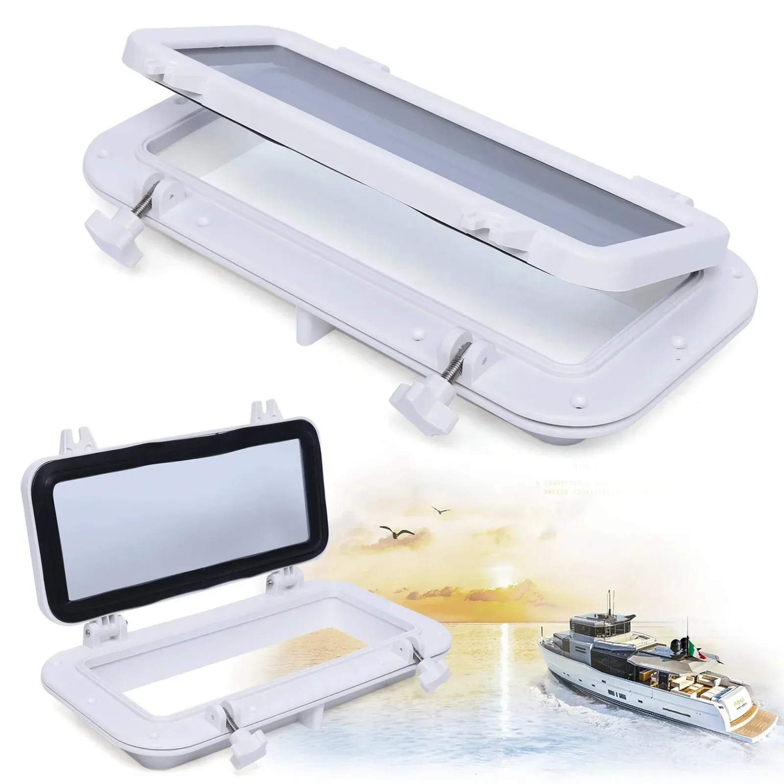 Yacht porthole window hatches replacement portlight garden boat window Square Porthole
Yacht porthole window hatches replacement portlight garden boat window Square Porthole