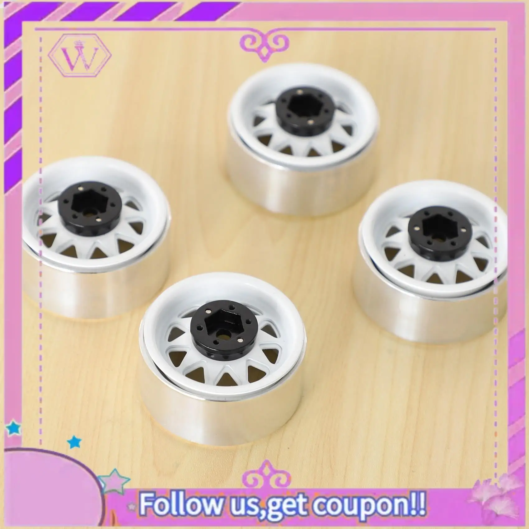 Upgraded 4PCS Deep Dish Wagon 1.9 Metal Beadlock Wheel Hub Rim For 1/10 RC Crawler Axial SCX10 90046 Traxxas TRX4 RC4WD D90
Upgraded 4PCS Deep Dish Wagon 1.9 Metal Beadlock Wheel Hub Rim For 1/10 RC Crawler Axial SCX10 90046 Traxxas TRX4 RC4WD D90