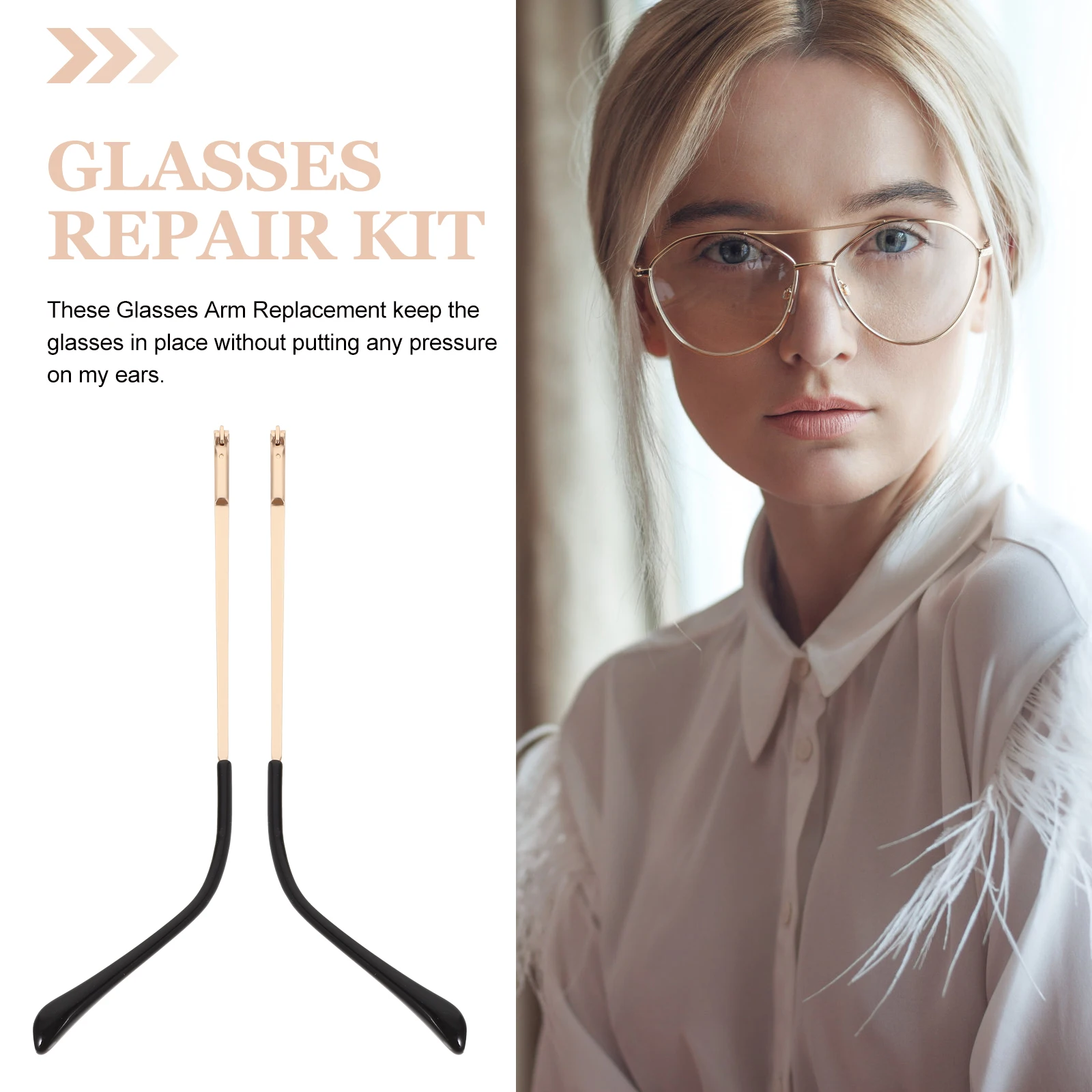 Spring Temple Replacement Metal Eyeglasses Arms Legs Parts Repair Kit For Sunglasses Myopia Glasses Frame Accessories
Spring Temple Replacement Metal Eyeglasses Arms Legs Parts Repair Kit For Sunglasses Myopia Glasses Frame Accessories
