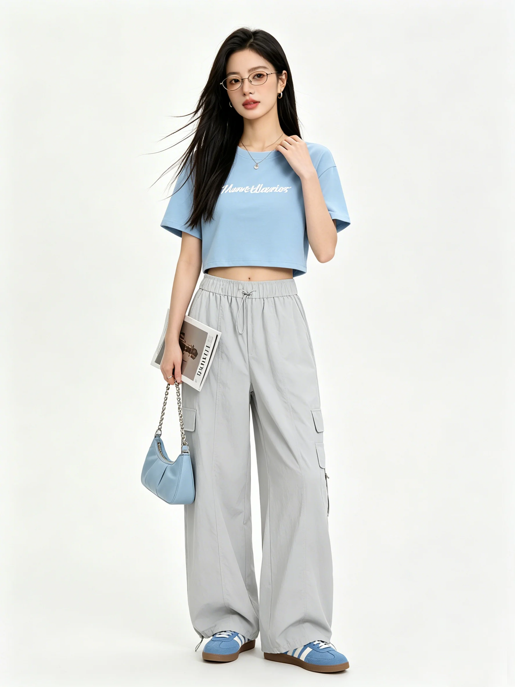 2026 New Style Fashionable Youthful Casual Sports Workwear Pants Summer Simple Elegance Slimming High Waist Korean System
2026 New Style Fashionable Youthful Casual Sports Workwear Pants Summer Simple Elegance Slimming High Waist Korean System