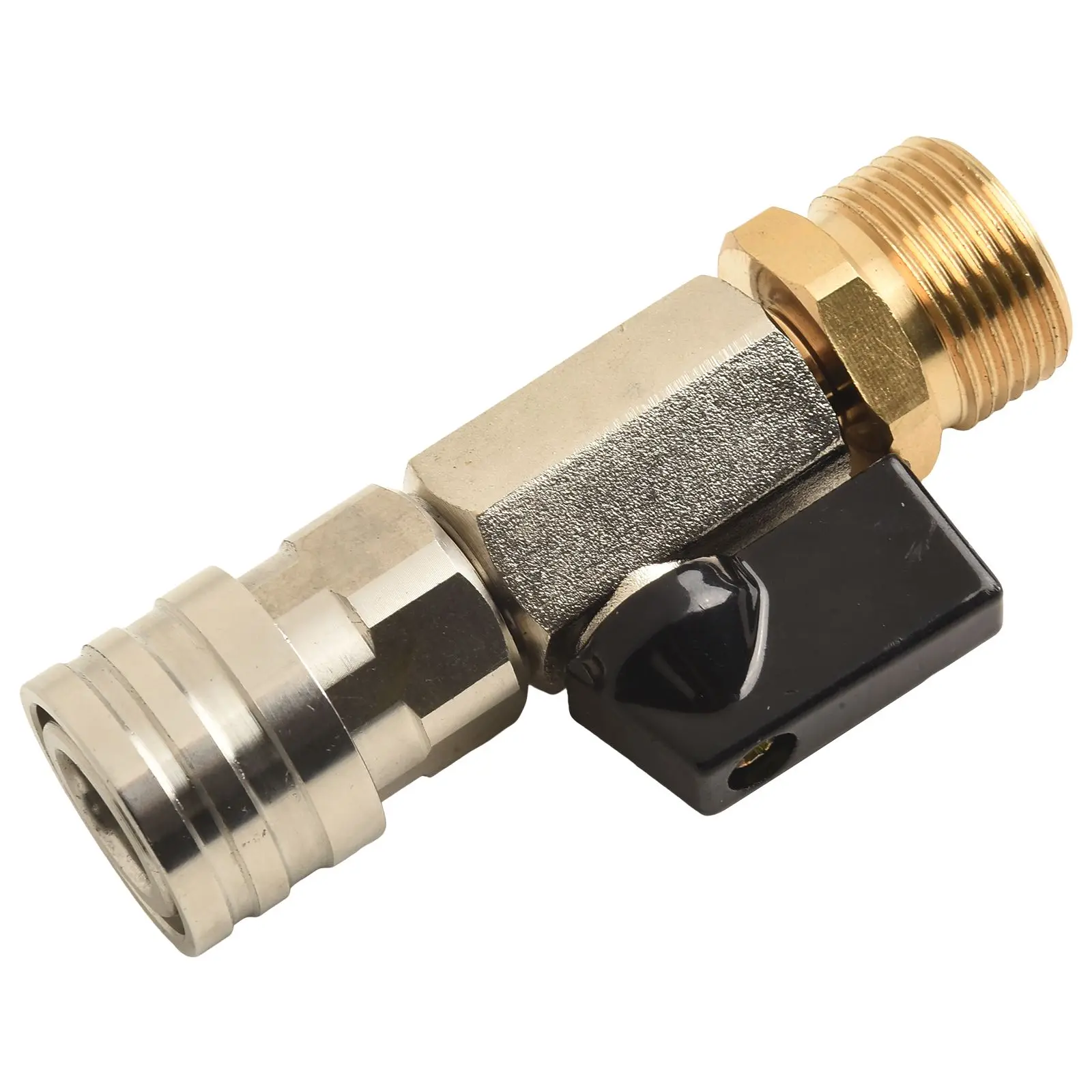 Pressure Washer Ball Valve Kit 1/4 Quick Connector And M22 For Power Washer Hose Switch On/Off For Car Wash Stainless Steel
Pressure Washer Ball Valve Kit 1/4 Quick Connector And M22 For Power Washer Hose Switch On/Off For Car Wash Stainless Steel