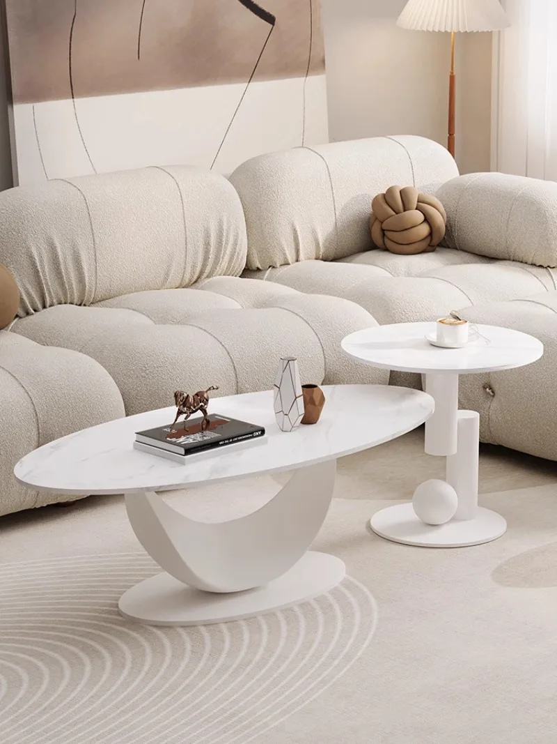 Small apartment rock slab coffee table modern simple household living room creative oval
Small apartment rock slab coffee table modern simple household living room creative oval