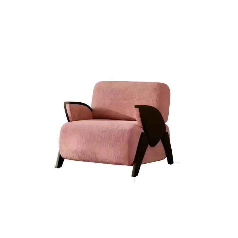 Nordic modern single sofa chair wabi sandy wind light luxury living room balcony leisure lazy medieval
Nordic modern single sofa chair wabi sandy wind light luxury living room balcony leisure lazy medieval