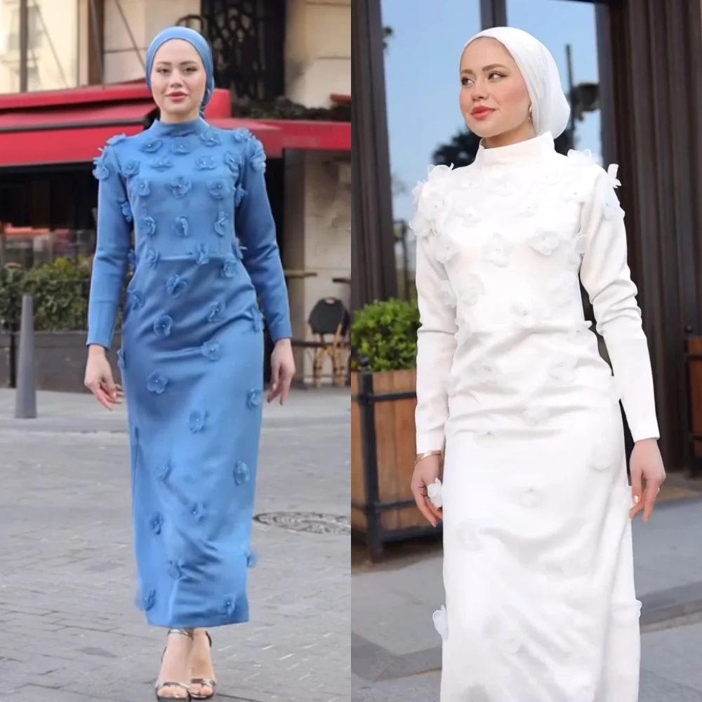 Customized Jersey Applique Beading Straight High Collar Midi Dresses Bespoke Occasion Classic Luxury Evening Party Gown Formal
Customized Jersey Applique Beading Straight High Collar Midi Dresses Bespoke Occasion Classic Luxury Evening Party Gown Formal