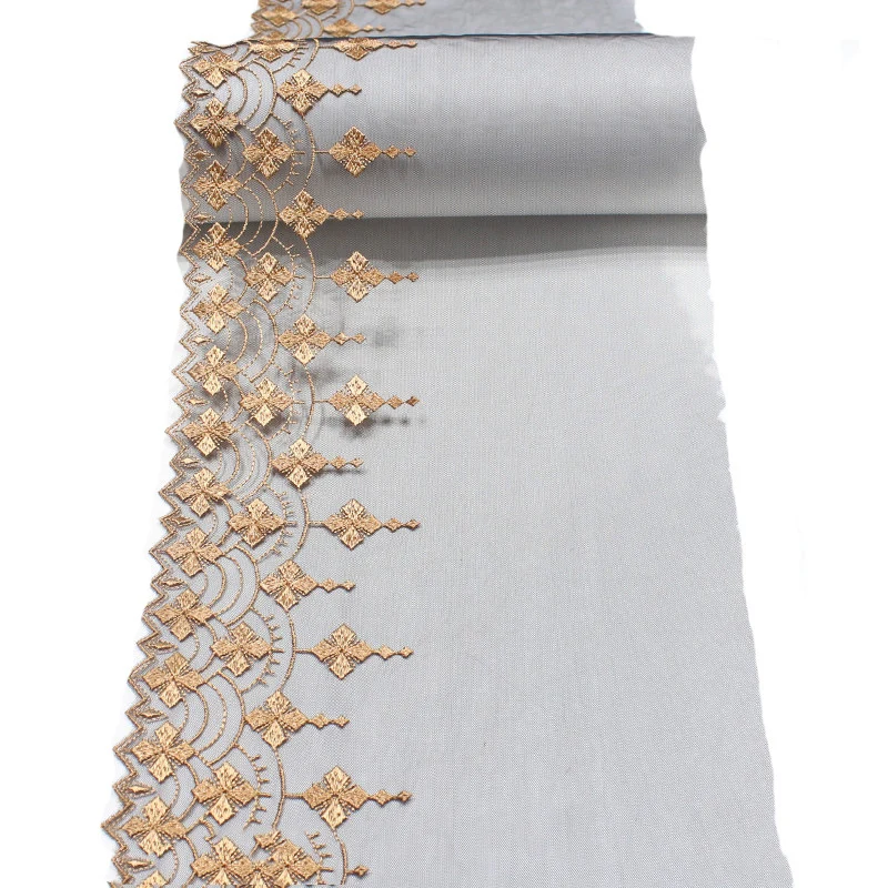 31Yards Exquisite Mesh Tulle Embroidered Lace Trim Flower Polyester Embroidery Lace Fabric For Bra Underwear Dress
31Yards Exquisite Mesh Tulle Embroidered Lace Trim Flower Polyester Embroidery Lace Fabric For Bra Underwear Dress