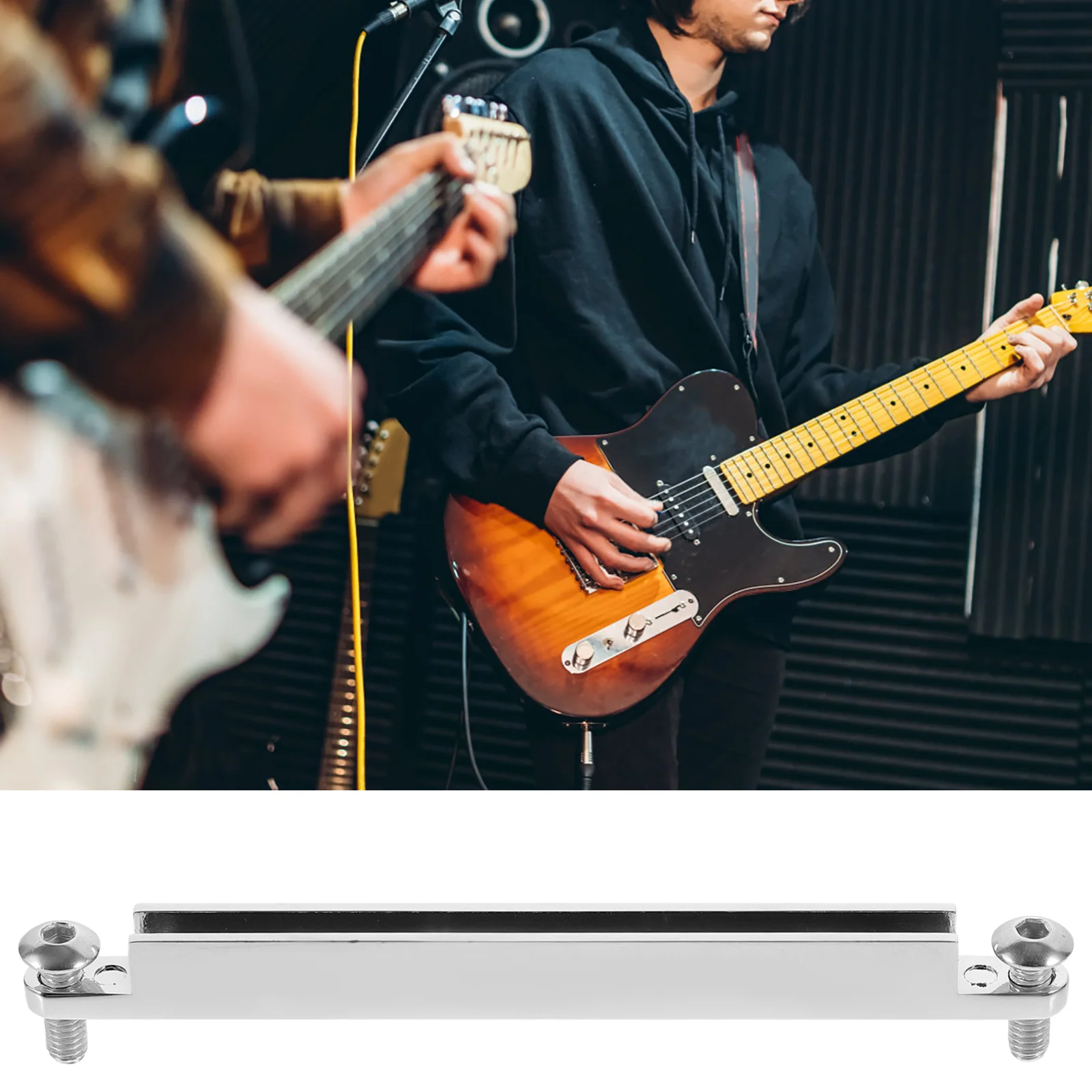 Accessories Guitar Nut Electric Guitars Sound Pick-up Metal Stand Adjustable Bridge Saddle
Accessories Guitar Nut Electric Guitars Sound Pick-up Metal Stand Adjustable Bridge Saddle