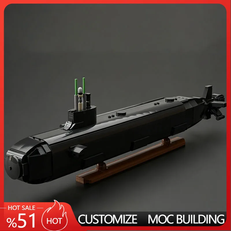 1016 PCS Fast Attack Nuclear Submarine MOC Model Custom Building Blocks DIY Educational Assembly Toy Collection Birthday Gifts
1016 PCS Fast Attack Nuclear Submarine MOC Model Custom Building Blocks DIY Educational Assembly Toy Collection Birthday Gifts